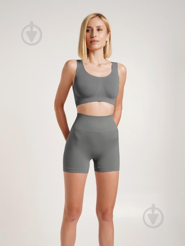 Шорты Giulia SHORTS SHAPE р. L/XL серый - фото 4 Шорты Giulia SHORTS SHAPE р. L/XL серый - фото 4