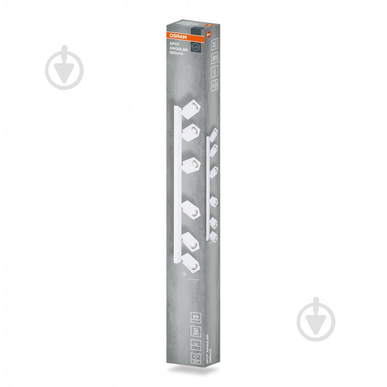 Спот Osram Angular 6xGU10 білий - фото 2