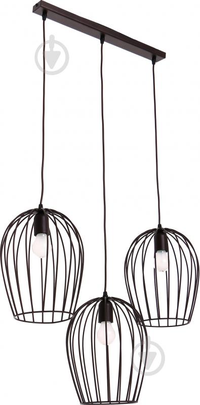 Подвес TK Lighting 3xE27 бронзовый 2006 - фото 2