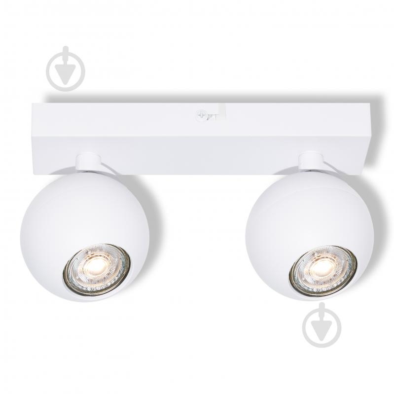 Спот Osram Spheral 2xGU10 белый - фото 1