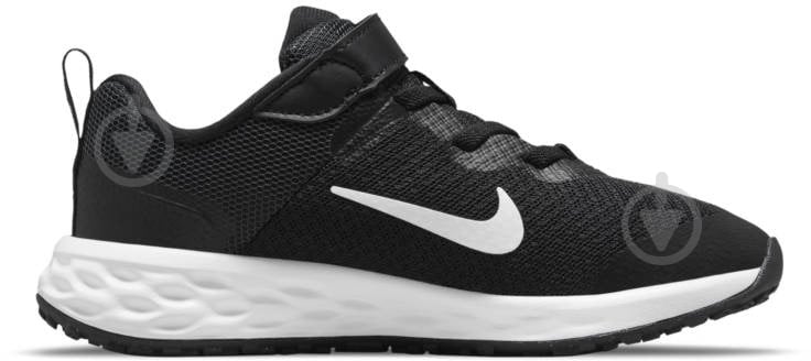 Кроссовки детские демисезонные Nike REVOLUTION 6 DD1095-003 р.32 черные - фото 2