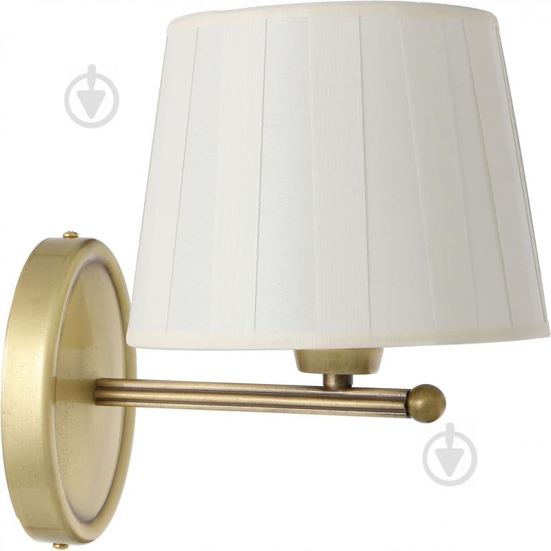 Бра TK Lighting Queen 1x60 Вт E27 латунь 1100 - фото 1