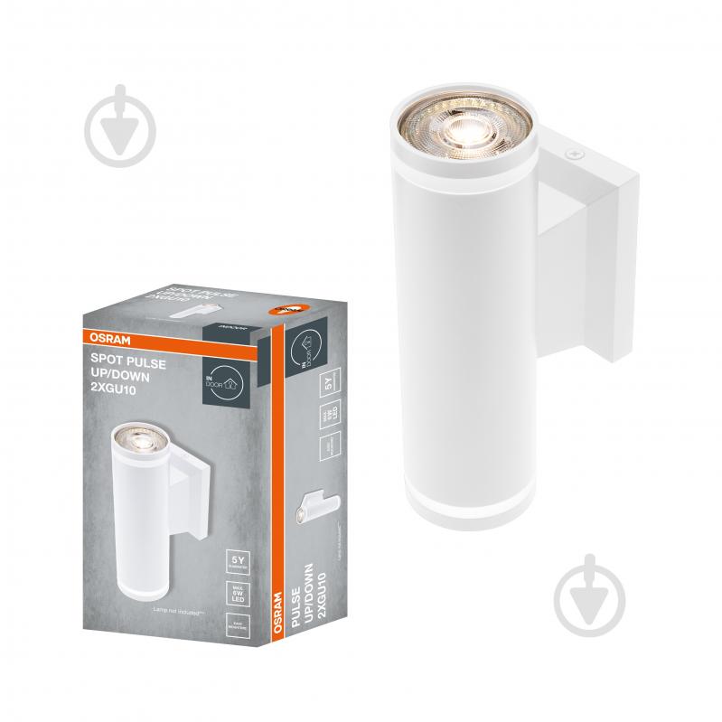 Бра Osram GU10 белый LED Spot ud/dwn pulse 1 W - фото 1