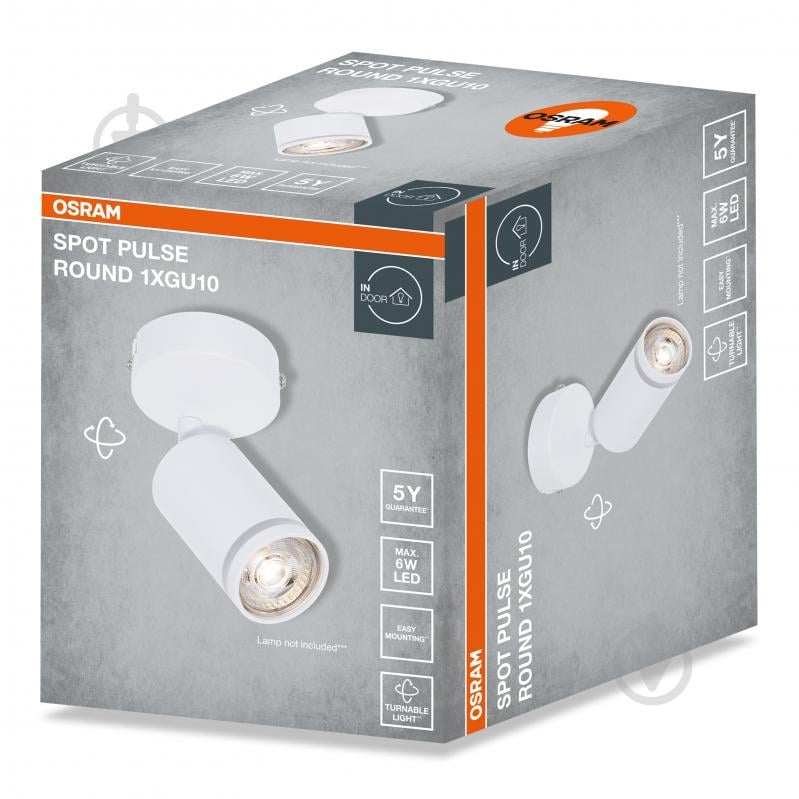Спот Osram 1xGU10 белый LED Spot pulse 1 WT - фото 4 Спот Osram 1xGU10 белый LED Spot pulse 1 WT - фото 4