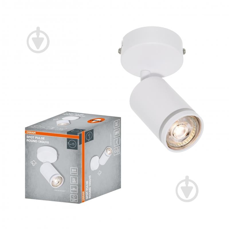 Спот Osram 1xGU10 белый LED Spot pulse 1 WT - фото 1 Спот Osram 1xGU10 белый LED Spot pulse 1 WT - фото 1