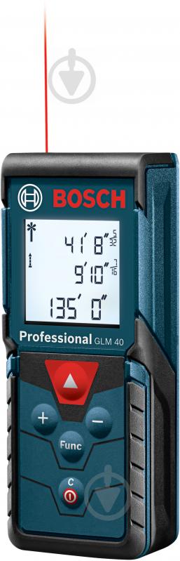 Дальномер лазерный Bosch Professional GLM 40 0601072900 - фото 1