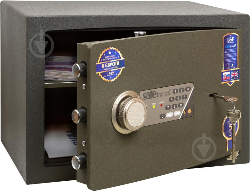 Сейф зламостійкий Safetronics NTR 24E-М - фото 1 Сейф зламостійкий Safetronics NTR 24E-М - фото 1
