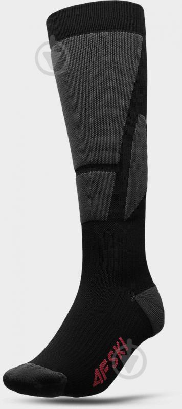 Носки 4F SOCKS FNK M109 4FWAW23UFSOM109-62S р.43-46 черный - фото 1