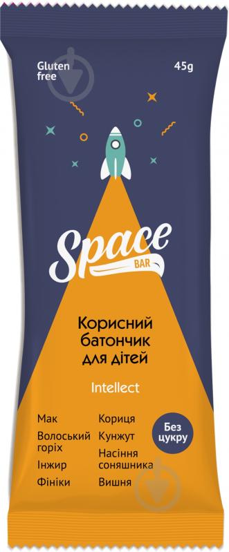 Батончик SpaceBar Спейс Бар 45 г (Интеллект) - фото 1