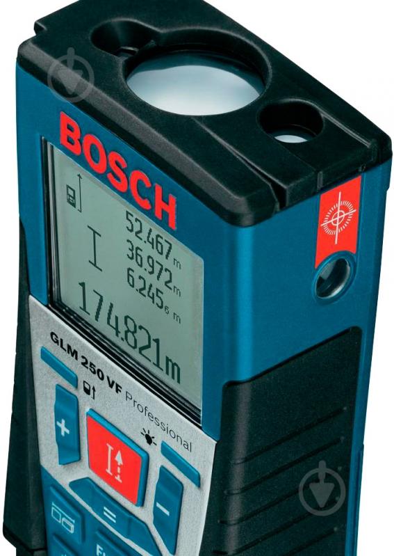 Далекомір лазерний Bosch Professional GLM 250FV + штатив BS 150 061599402J - фото 3