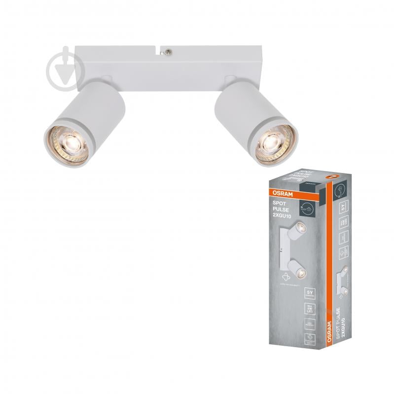 Спот Osram 2xGU10 белый LED Spot pulse 2 WT - фото 1