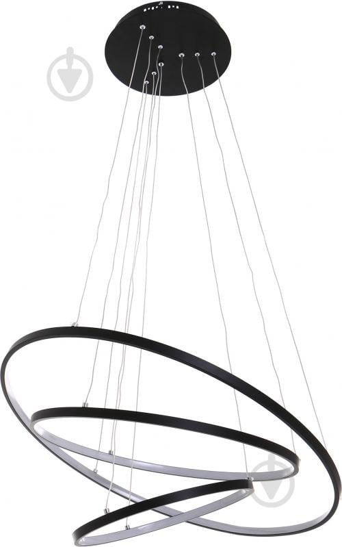 Люстра светодиодная Victoria Lighting 135 Вт черный Lanzo/SP3 black - фото 1