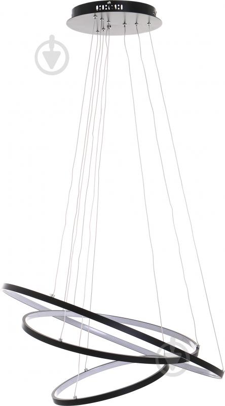 Люстра светодиодная Victoria Lighting 135 Вт черный Lanzo/SP3 black - фото 2
