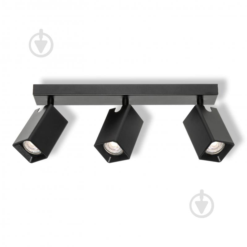 Спот Osram Angular 3xGU10 черный - фото 1