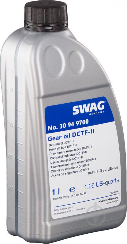 Масло трансмиссионное SWAG DCTF II DCT 1 л (30949700) - фото 1