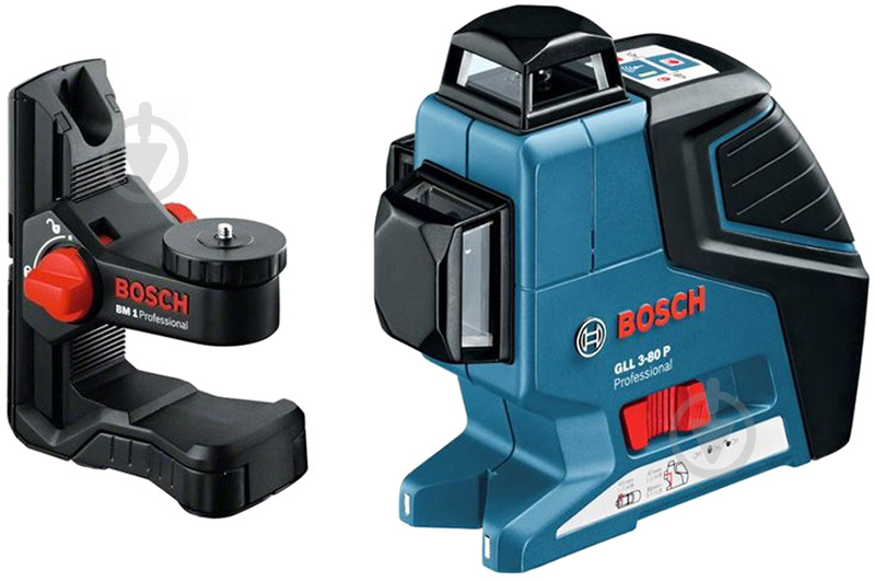 Нивелир лазерный Bosch Professional   GLL 3-80 P + BM1 0601063309 - фото 2