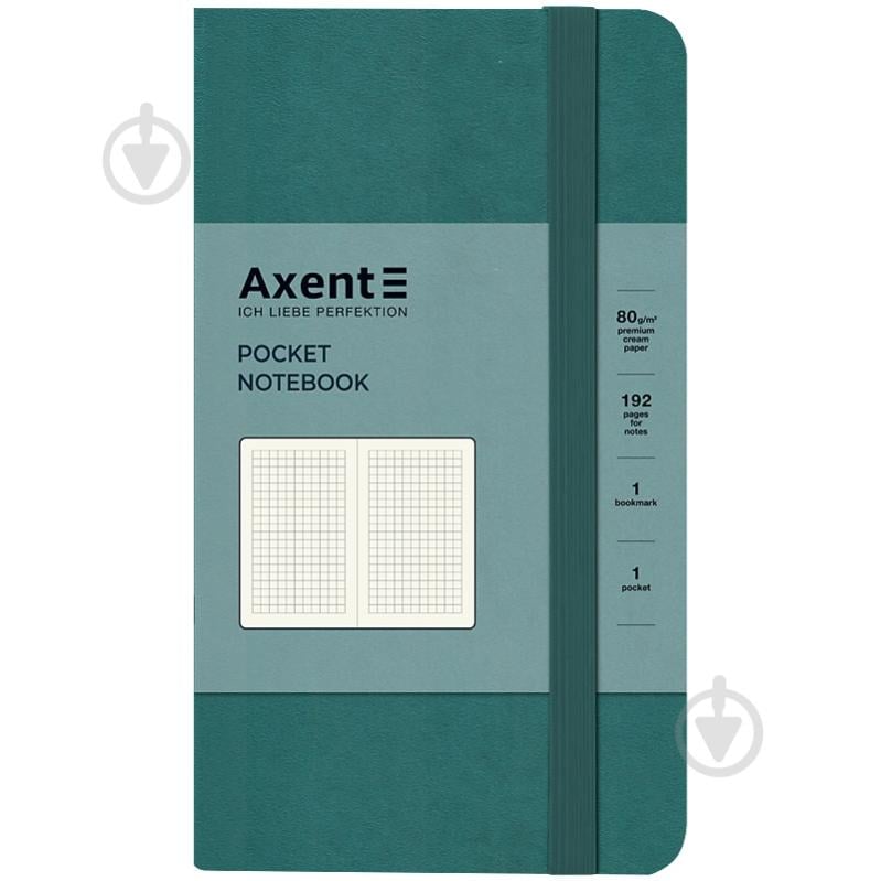 Книга для нотаток Axent Partner 96 арк. лазурна 8301-63-A - фото 1 Книга для нотаток Axent Partner 96 арк. лазурна 8301-63-A - фото 1