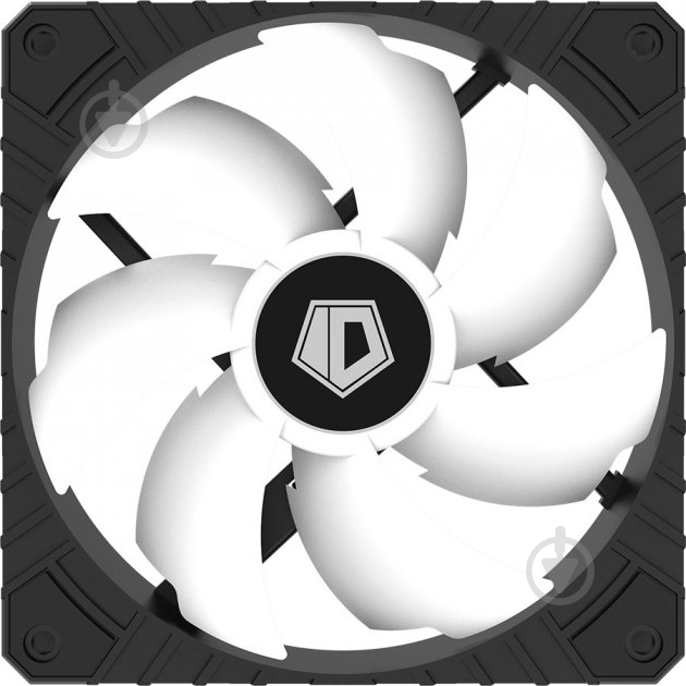 Вентилятор ID-Cooling WF-12025-SD-W черный с белым - фото 1 Вентилятор ID-Cooling WF-12025-SD-W черный с белым - фото 1
