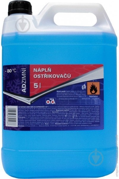 Омыватель стекла AD SCREENWASH зима -80 °С 5 л - фото 1