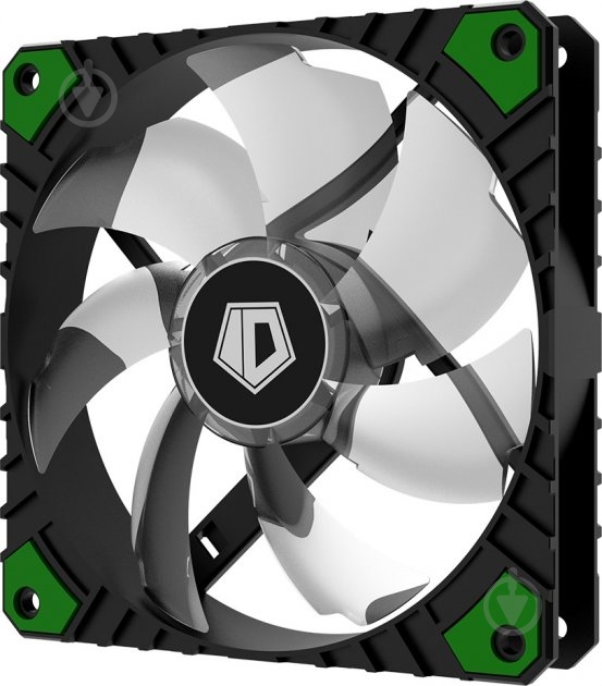 Вентилятор ID-Cooling WF-12025-XT-G чорний з білим - фото 2