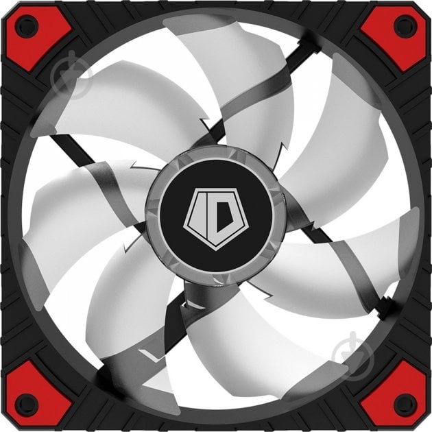 Вентилятор ID-Cooling WF-12025-XT-R черный с белым - фото 1