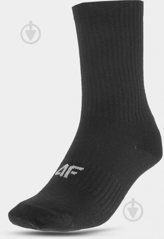 Носки 4F SOCKS CAS F218 (5PACK) 4FWAW23USOCF218-20S р.35-38 черный 5 пар шт. - фото 1