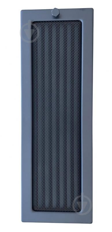 Решетка каминная 4FIRE 17x50 графит жалюзи - фото 1