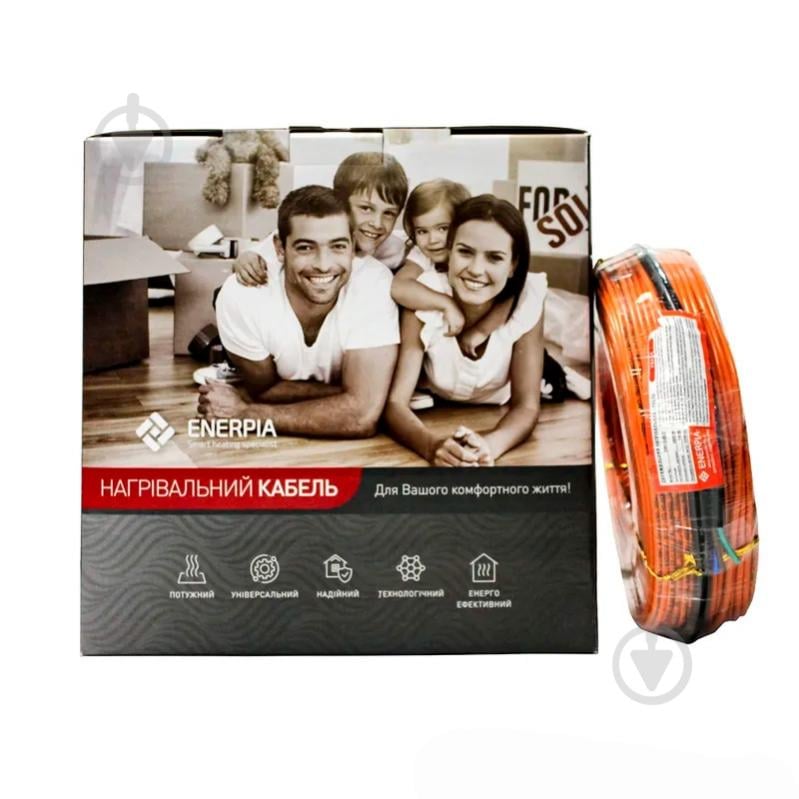 Нагревательный кабель Enerpia Теплый пол Enerpia двухжильний кабель 600 Вт; 30 м - фото 1 Нагревательный кабель Enerpia Теплый пол Enerpia двухжильний кабель 600 Вт; 30 м - фото 1