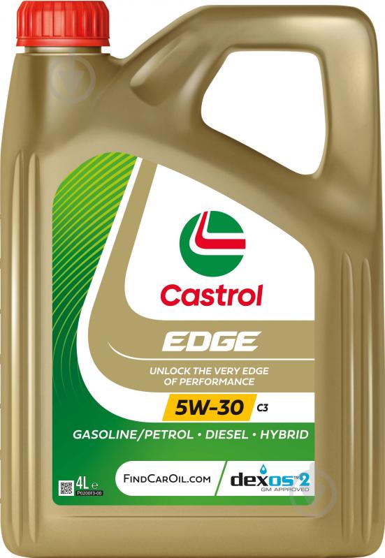 Моторное масло Castrol Edge Titanium FST C3 5W-30 4 л (1552FF) - фото 1