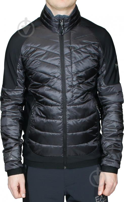 Куртка чоловіча EA7 WOVEN BOMBER JACKET 6GPB44-PNQ9Z-1200 р.M чорна - фото 1