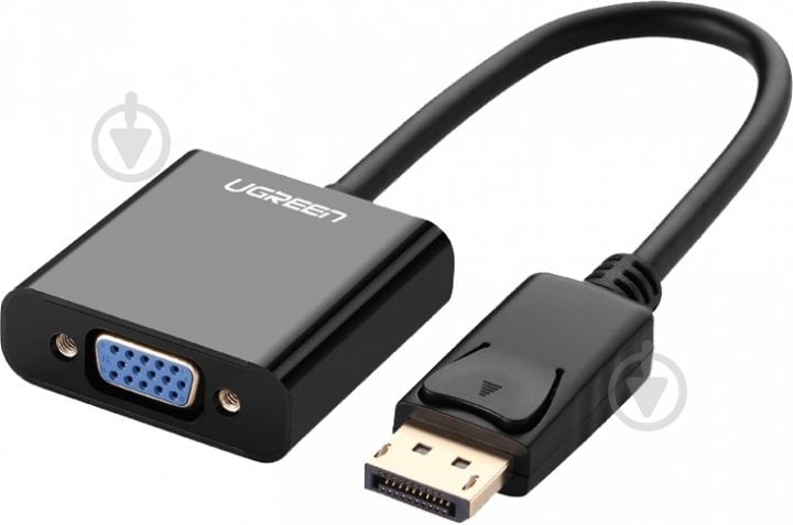 Адаптер UGREEN DP109 DP Male to VGA Female Converter черный (20415) - фото 1
