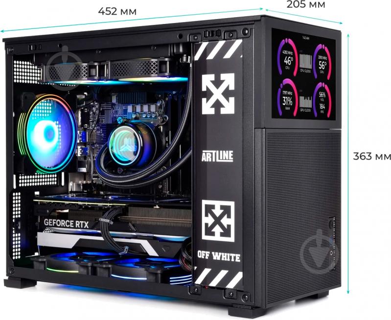 Комп'ютер Artline Gaming D31 (D31v21Win) Windows 11 Home black - фото 12