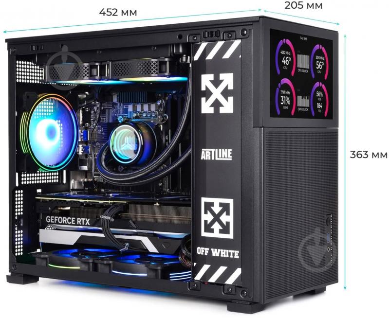 Компьютер Artline Gaming D31 (D31v24Win) black - фото 12