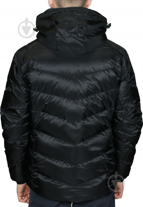 Пуховик чоловічий EA7 WOVEN DOWN JACKET 6GPG03-PNL7Z-1200 р.M чорний - фото 3