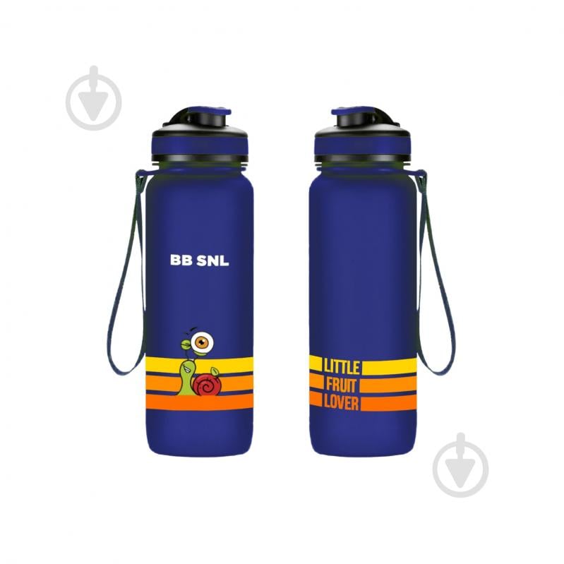 Бутылка BB SNL Little fruit lover 650 мл синяя - фото 1 Бутылка BB SNL Little fruit lover 650 мл синяя - фото 1