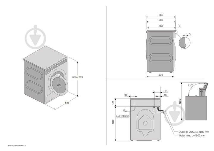 Стиральная машина Asko W2084B.W - фото 16 Стиральная машина Asko W2084B.W - фото 16