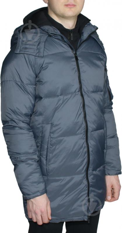 Пальто чоловіче EA7 WOVEN CABAN COAT 6GPK01-PNR4Z-1539 р.L блакитне - фото 2