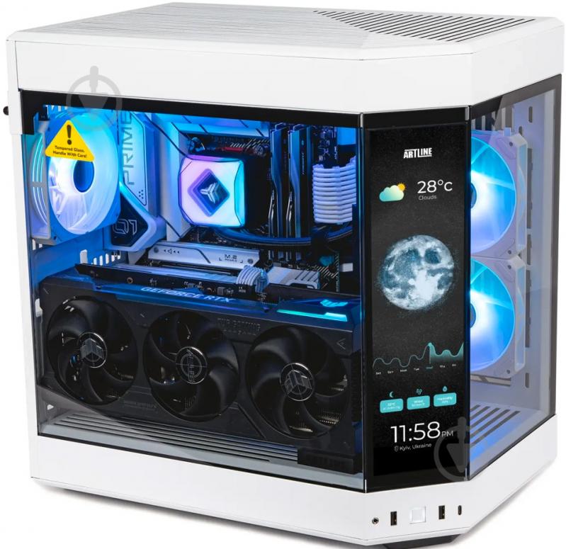 Комп'ютер Artline Gaming Y60WHITE Windows 11 Home (Y60Whitev03) white - фото 3