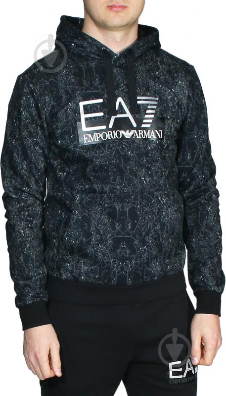 Джемпер EA7 JERSEY_SWEATSHIRT 6GPM13-PJF6Z-2206 р. M черный - фото 1