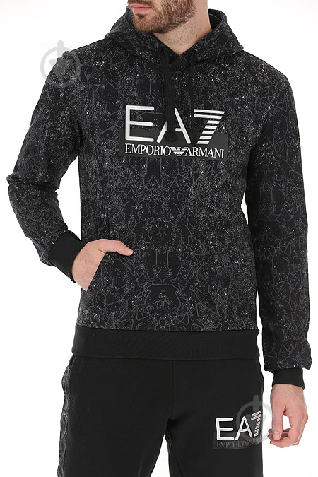 Джемпер EA7 JERSEY_SWEATSHIRT 6GPM13-PJF6Z-2206 р. S черный - фото 2