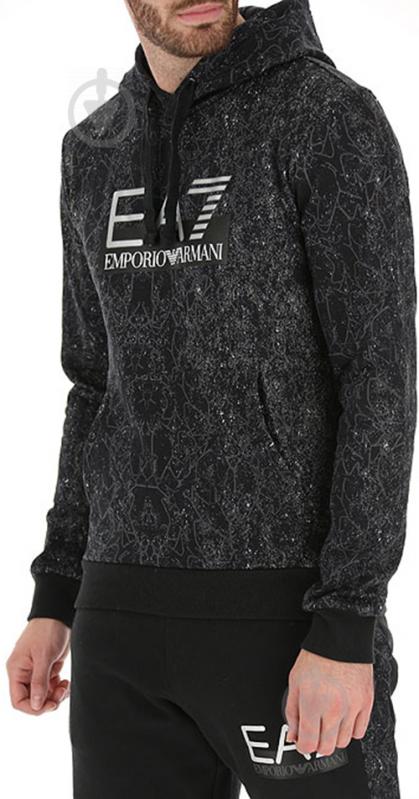 Джемпер EA7 JERSEY_SWEATSHIRT 6GPM13-PJF6Z-2206 р. S черный - фото 3