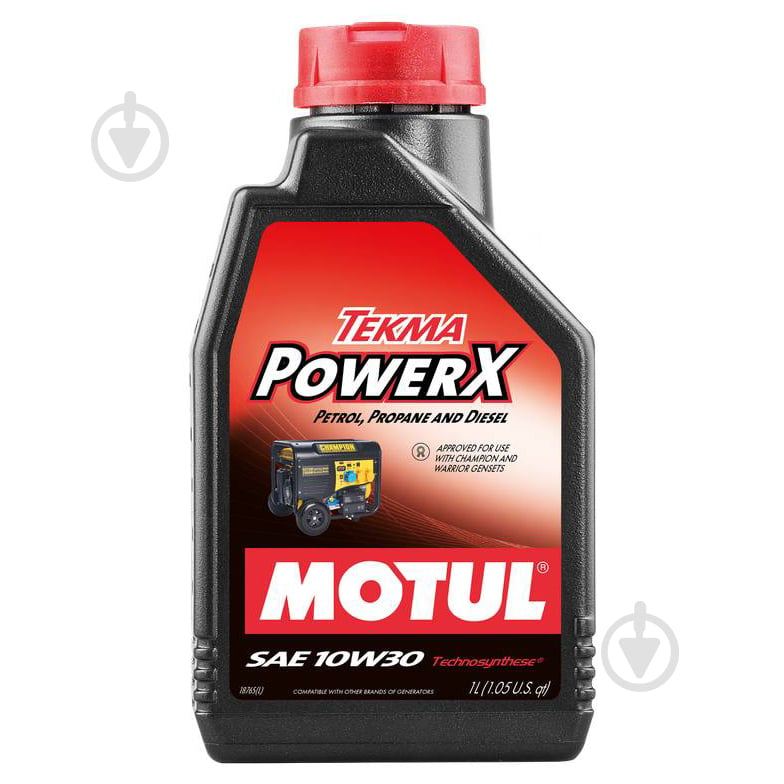 Моторне мастило Motul для генераторів Tekma Power X 10W-30 1 л - фото 1