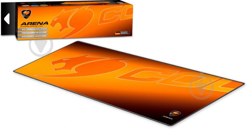 Килимок для миші Cougar 800x300x5 мм (Arena Orange) - фото 6