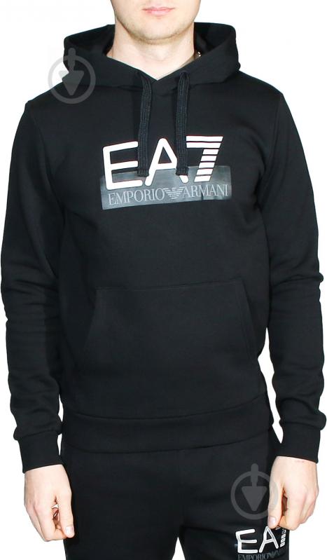 Джемпер EA7 JERSEY_SWEATSHIRT 6GPM17-PJ07Z-1200 р. M черный - фото 1