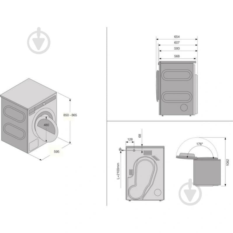 Сушильная машина Asko T409HS.W - фото 8
