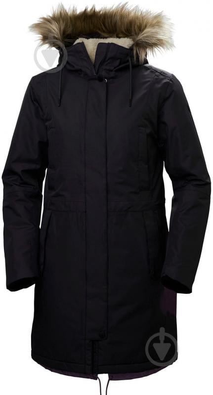 Куртка-парка жіноча зимова Helly Hansen W MAYEN PARKA 53303_990 р.S чорна - фото 1