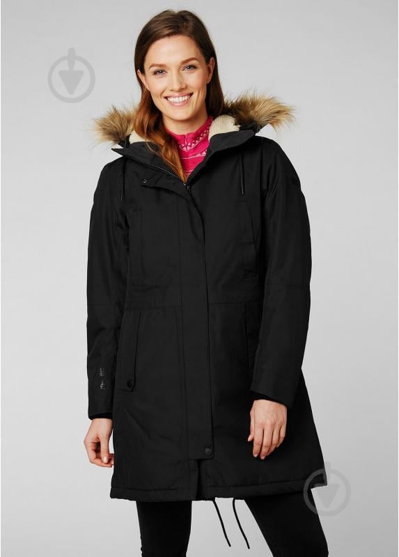 Куртка-парка жіноча зимова Helly Hansen W MAYEN PARKA 53303_990 р.S чорна - фото 2