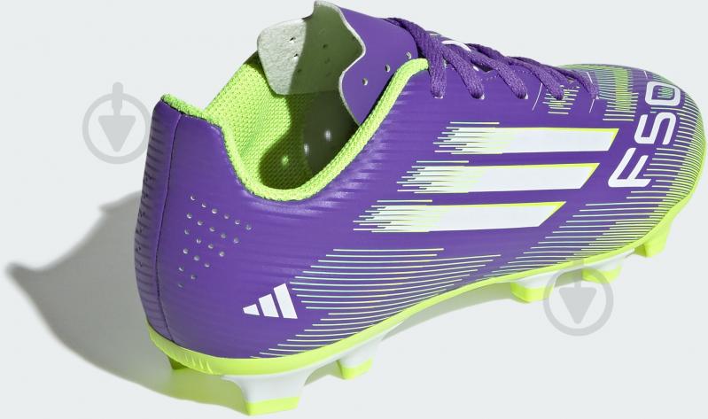 Бутси Adidas F50 CLUB FG/MG J JI0030 р.33,5 фіолетовий - фото 4 Бутси Adidas F50 CLUB FG/MG J JI0030 р.33,5 фіолетовий - фото 4