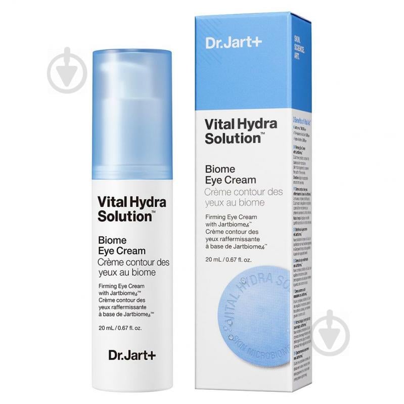 Крем для шкіри навколо очей Dr.Jart+ Vital Hydra Solution Biome Eye Cream зволожувальний 20 мл - фото 1