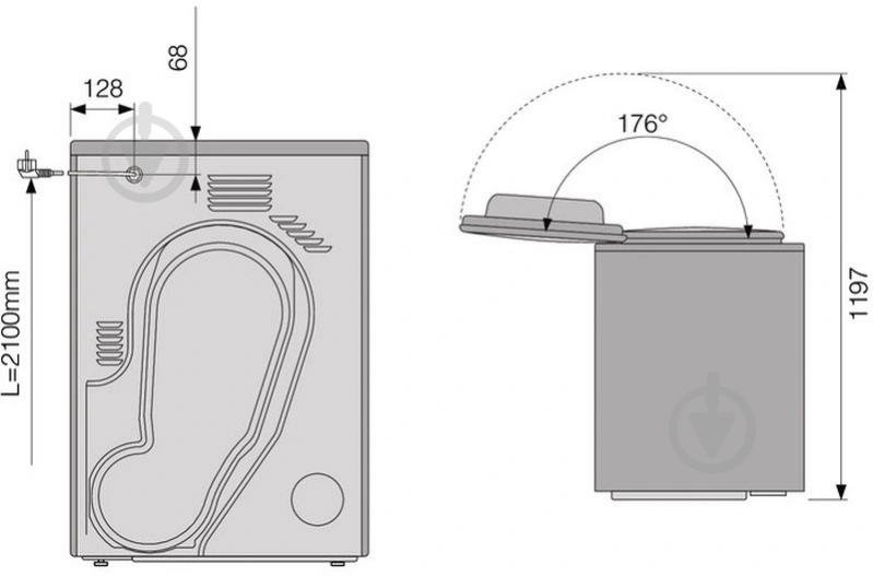 Сушильная машина Asko T611HX.W - фото 10